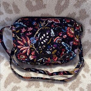 Floral Quilted Crossbody Bag
